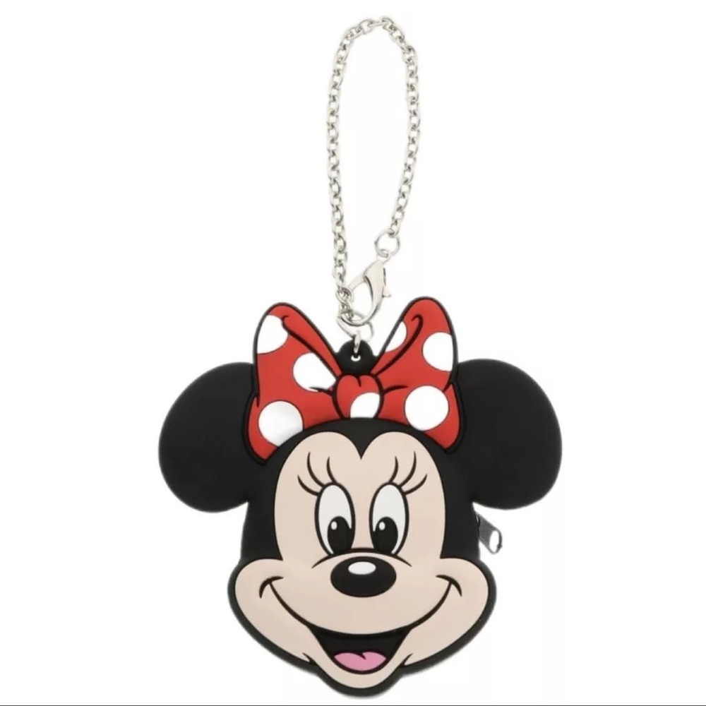 NWT Tokyo Disney Minnie Mouse Coin Pouch Bag Charm - Picture 2 of 7